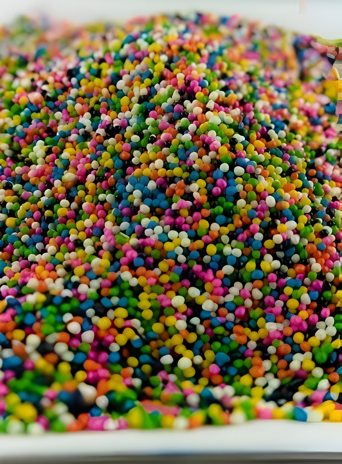 CAKE DECOR™ 1 kg Wow Confetti Coloured Balls (2mm) Sprinkles (SBCA-WOW-2MM-1KG)