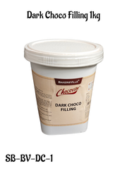 CAKE DECOR™ Chocoville Dark Choco Filling (1kg) - Dessert decorating and topping - (SB-BV-DC-1)