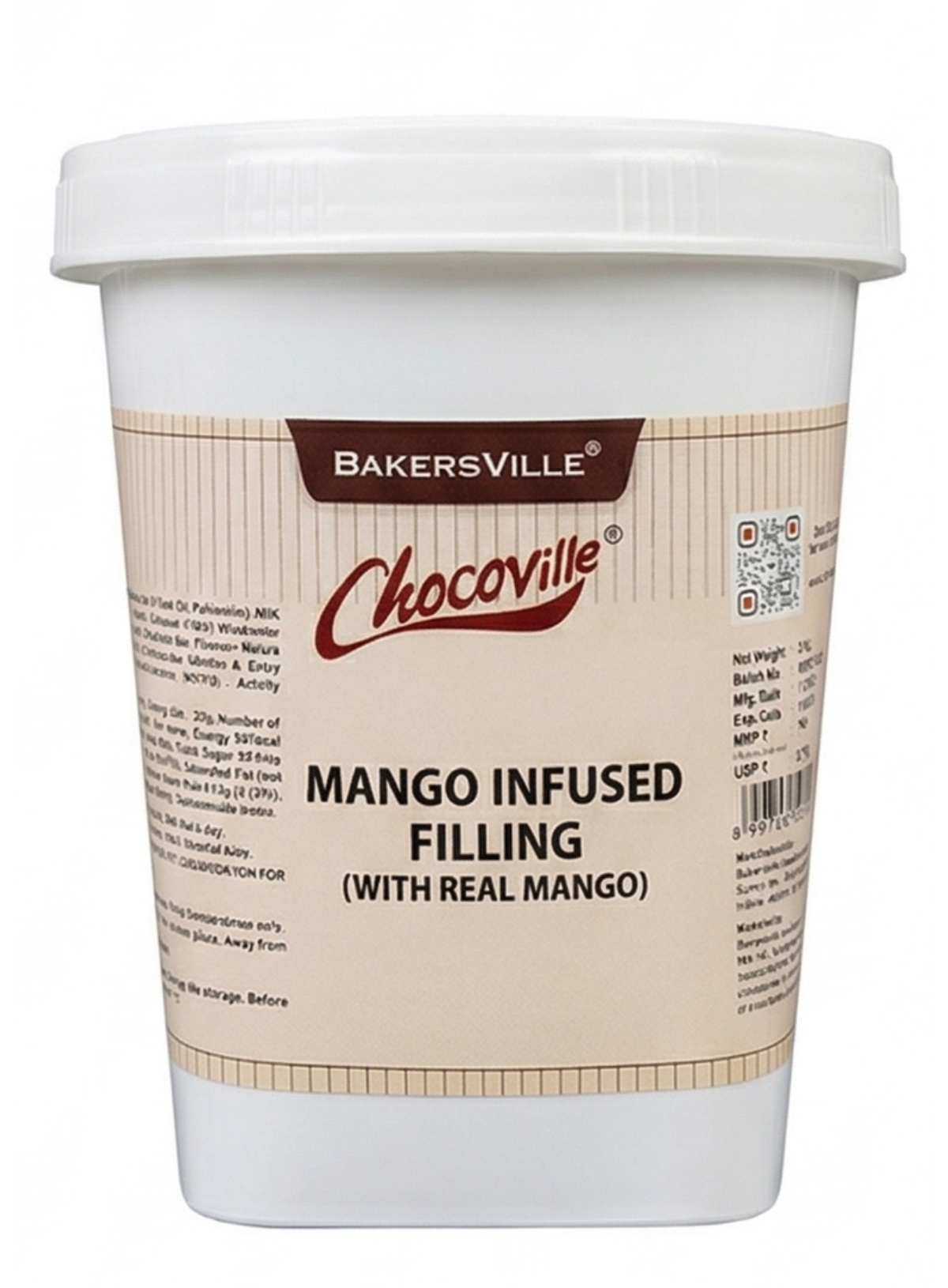 CAKE DECOR™ Chocoville Mango Infused Filling (1kg) - Dessert decorating and topping - (SB-BV-MIF-1)