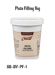 CAKE DECOR™ Chocoville Pista Filling (1kg) - Dessert decorating and topping - (SB-BV-PF-1)