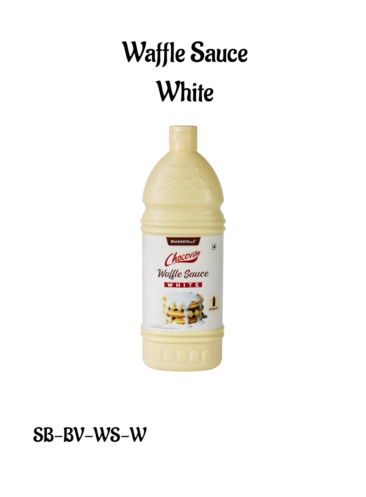 CAKE DECOR™ Chocoville Waffle Sauce White , 1 Kg (SB-BV-WS-W)
