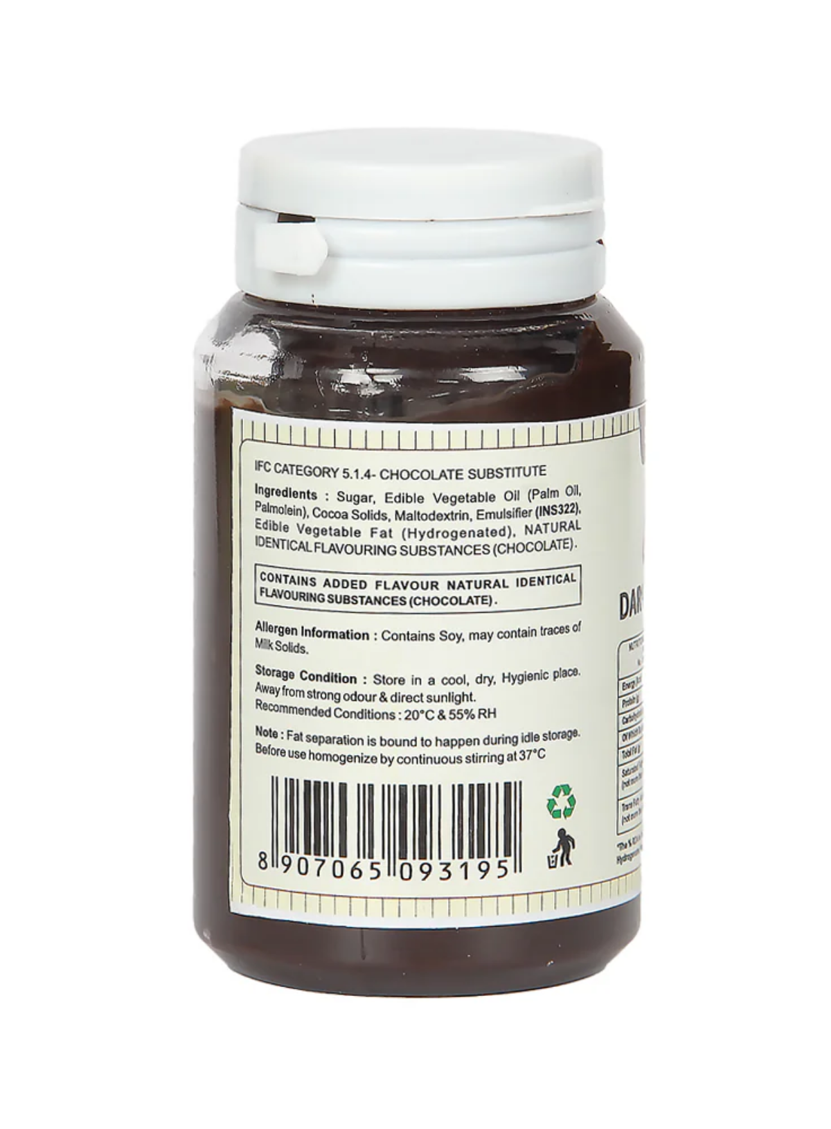 CAKE DECOR™ Chocoville Dark Choco Filling (200gm) - Dessert decorating and topping - (SB-BV-DCF)