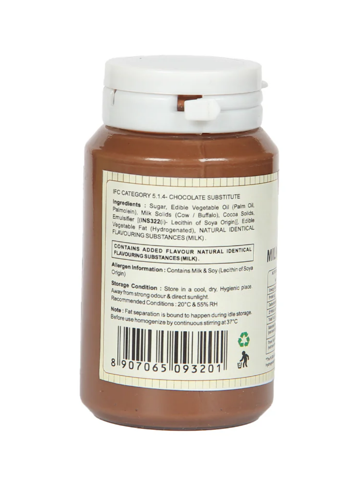 CAKE DECOR™ Chocoville Milk Choco Filling (200gm) - Dessert decorating and topping - (SB-BV-MCF)