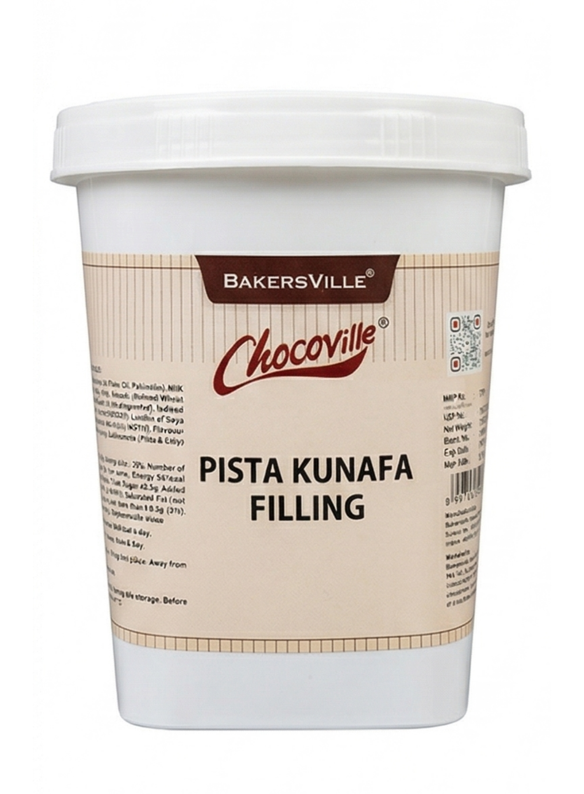CAKE DECOR™ Chocoville Pista Kunafa Filling (1kg) - Dessert decorating and topping - (SB-BV-PKF-1)